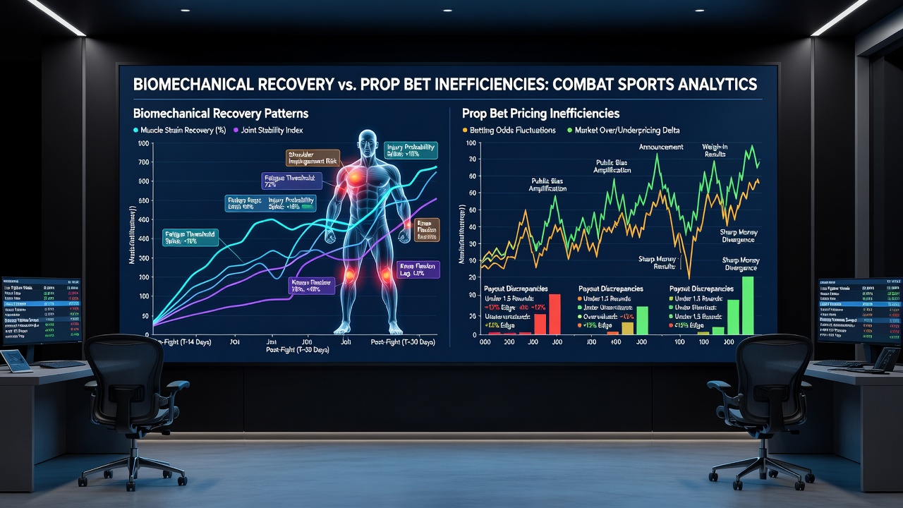Overlay of sensor data from combat sports training sessions compared to historical prop bet outcomes