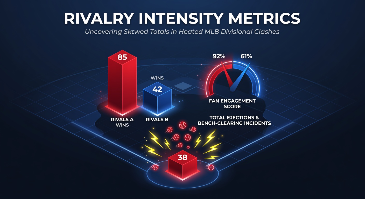 MLB divisional rivalry game action showing intense on-field competition between teams